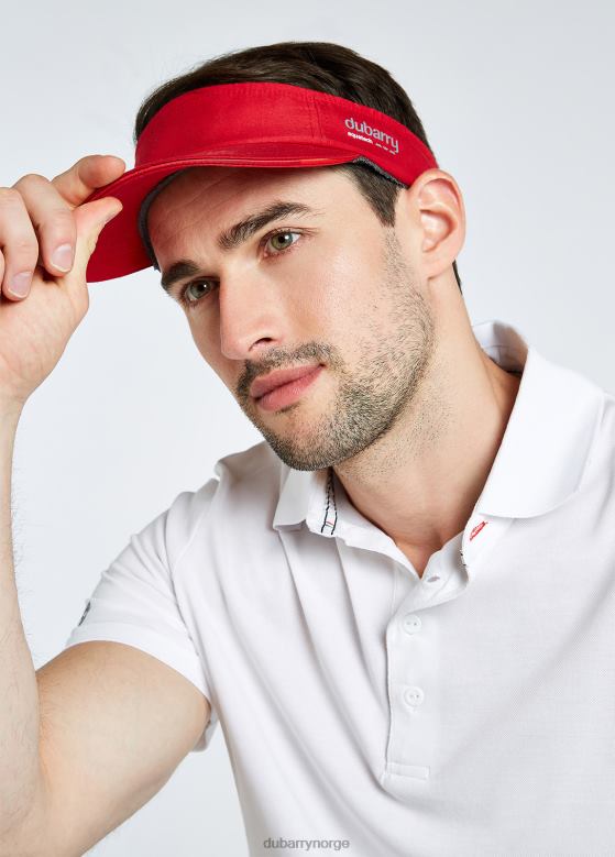 Dubarry menn cascais visir 8ZDB8475 tilbehør rød